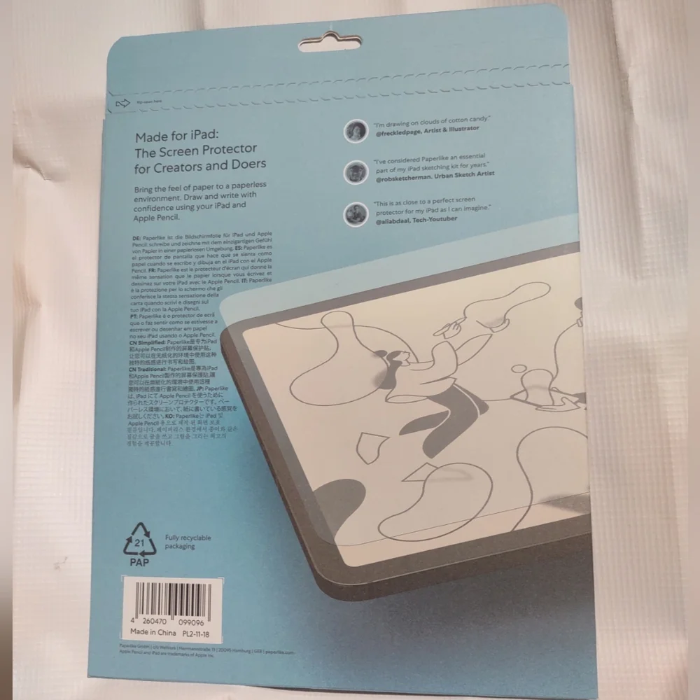Paperlike's iPad Screen Protector (2 pack) iPad 10.9